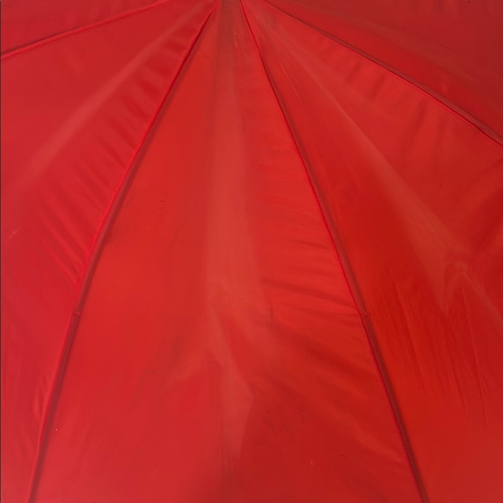 Vintage Yves Saint Laurent Red Umbrella - Picture 6 of 9